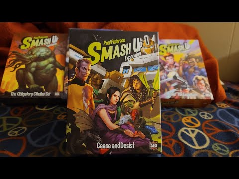 Smash Up Cease and Desist Expansion Opening