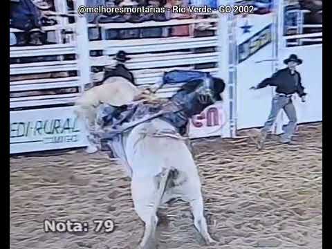 🇧🇷 Silvanei de Carvalho Dias x Nevada - Rodeio de Rio Verde 2002 #rodeio #rodeo