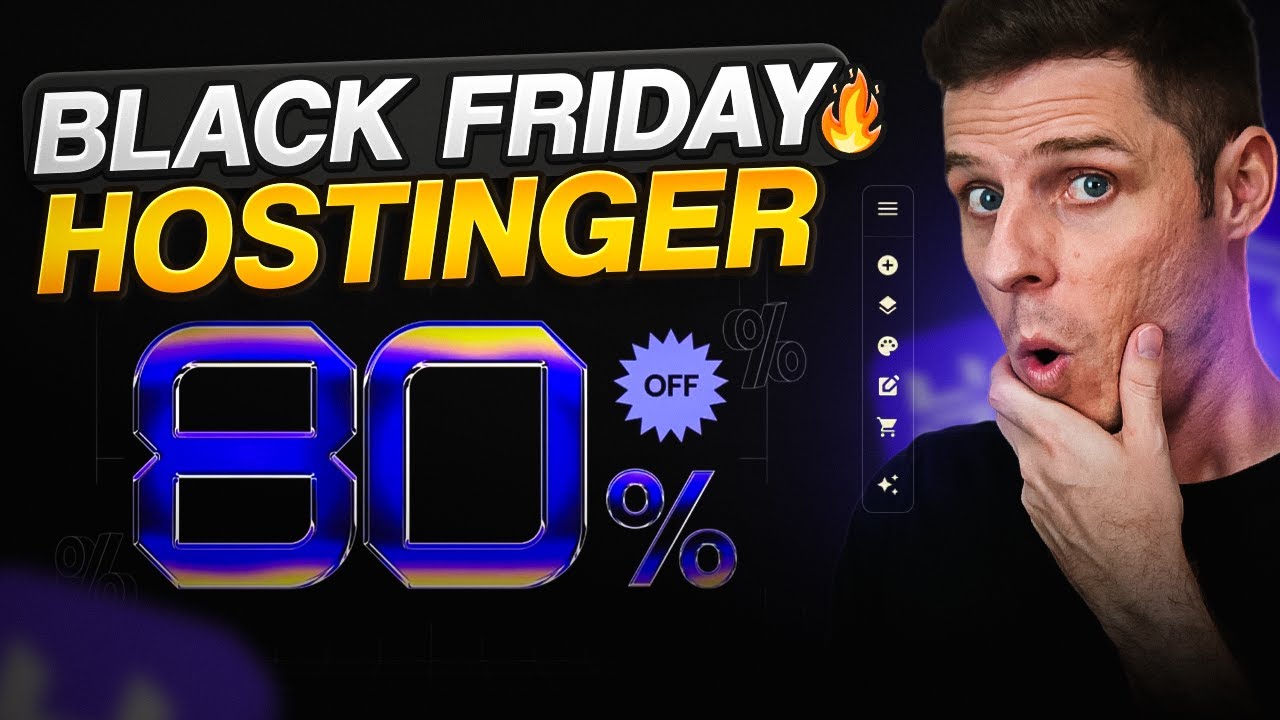 🔴 INACREDITÁVEL - Black Friday Hostinger com MAIOR DESCONTO da História 82% OFF!