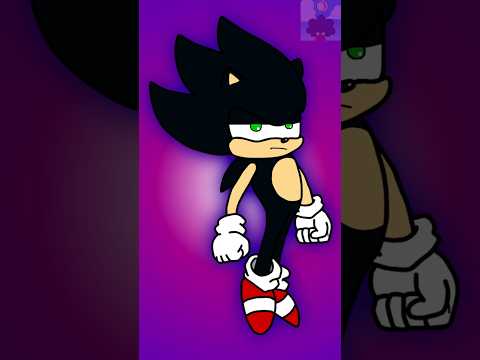 Dark Sonic vs Me #shorts #animation
