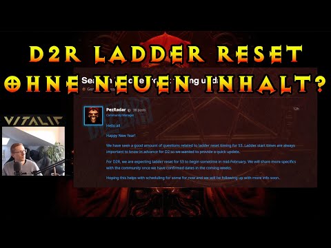 News: D2R Ladder Reset ohne Content Patch?