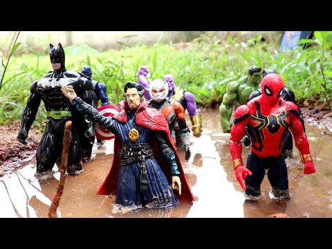 THE AVENGERS MARVEL COMICS VS JUSTICE LEAGUE DC COMICS REMAKE | EPIC BATTLE