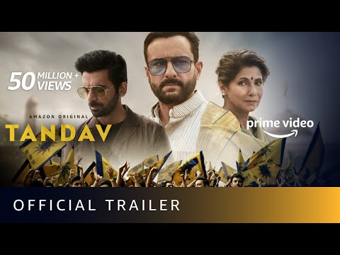 Tandav - Official Trailer | Saif Ali Khan, Dimple Kapadia, Sunil Grover | Amazon Original | Jan 15