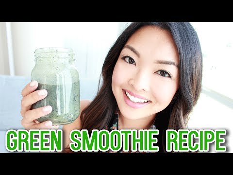 Healthy Green Smoothie Recipe (Fat Burn & Weight Loss)