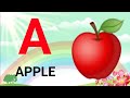 Apple A For Apple A For Apple B For Ball Alphabets Phonics Song Abc Song Words Abcd Rhymes