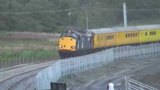 preview picture of video 'DRS Class 37s on Airdrie to Bathgate Rail Line'