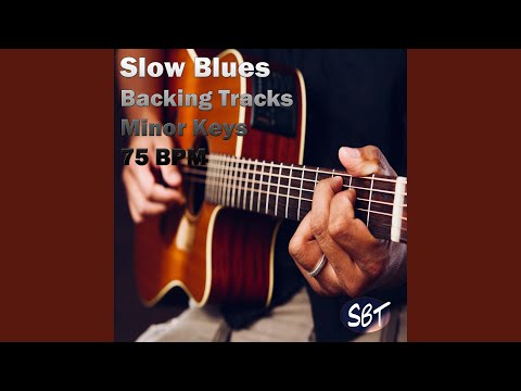Slow Blues Backing Track C Minor 75 BPM