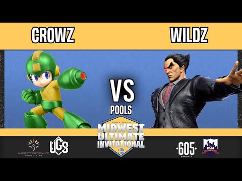 Midwest Ultimate Invitational - Pools - CrowZ(Mega Man) Vs. Wildz(Kazuya)