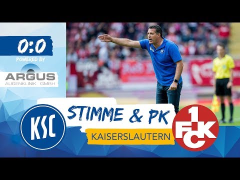 KSC-Stimme & Trainerstatement nach Lautern