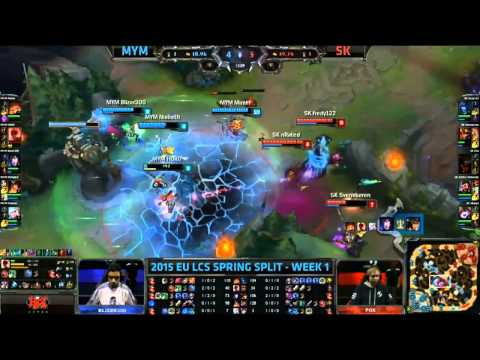 Meet Your Makers vs SK Gaming - HIGHLIGHTS - EU LCS Spring 2015 - W1D2 - Season 2015 - LoL