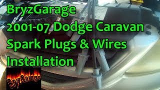 2001-07 Dodge Caravan Spark Plug and Wire Replacement