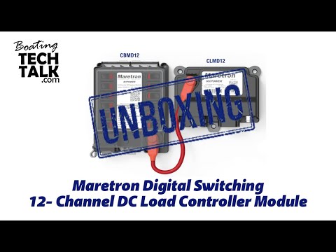 sailboat mast electrical conduit Maretron Digital Switching - Part 1 of 3 - Unboxing and Product Review