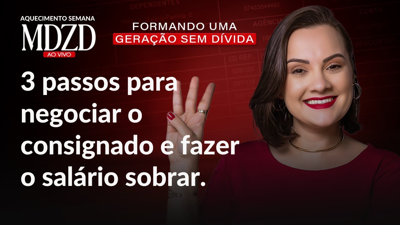 3 passos para negociar o consignado e fazer o salário sobrar.