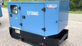 Generator diesel SDMO J44 45 kVA John Deere 3029 Stamford aggregaat generatorset | Imagine 4 - Machineryline