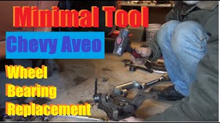 2005 Chevy Aveo Front Wheel Bearing Replacement