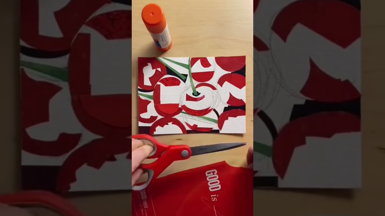 Why I like making collages (art made from upcycled magazines)