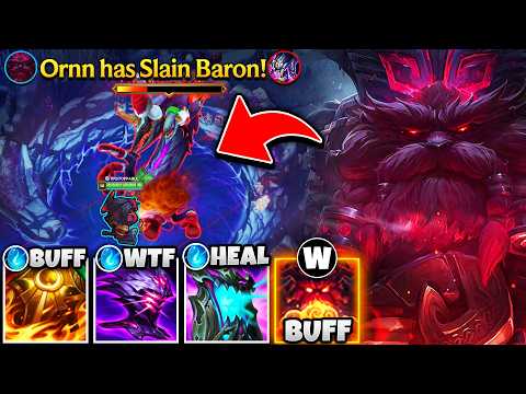 Riot wants Ornn to be a BROKEN jungler with these buffs... (BAD IDEA)