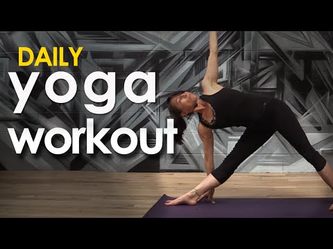 Daily Yoga Workout  ~ Calm is a Superpower Video