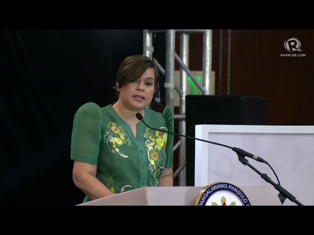 Sara Duterte tells mayors: Evaluate needs of your local schools