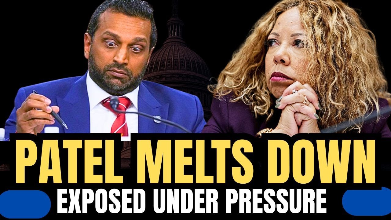 Kash Patel MELTS DOWN After Lucy McBath Confronts Him on Domestic Terror Failures