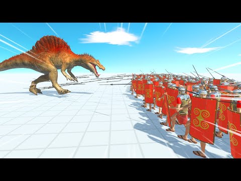 100 Romanus VS ALL Units - Animal Revolt Battle Simulator