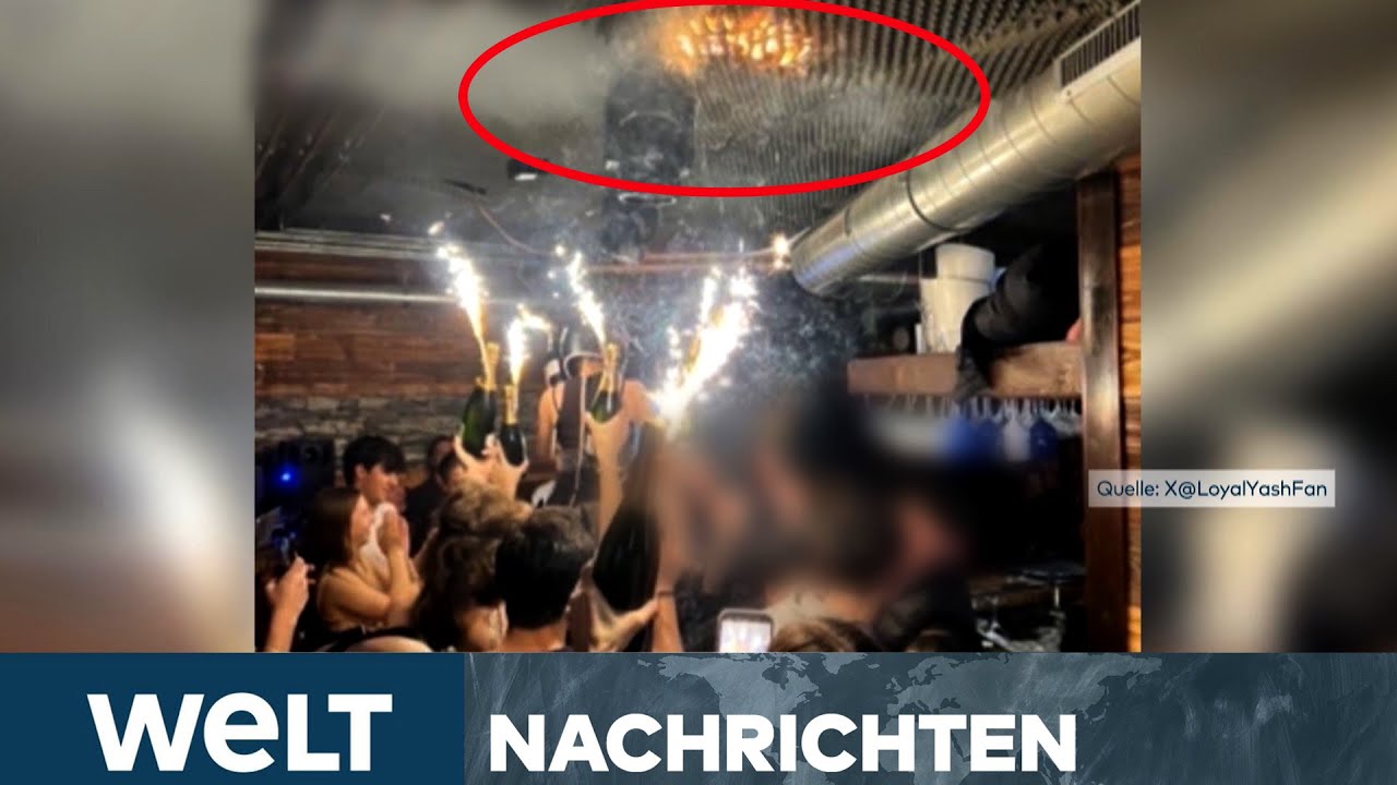 CRANS-MONTANA: Partyfontänen lösten Inferno aus! Ermittler suchen nach Fehlern im Brandschutz | WELT