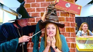 Getting Sorted Into Hogwarts Houses! The Beach House Booth CVX Live 2018