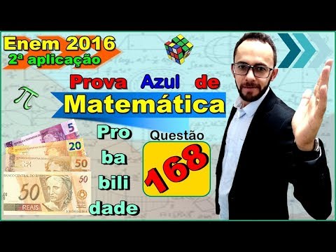 Enem 2016 (2ª aplic) - Q. 172 -  Prova azul de matemática (Probabilidade)