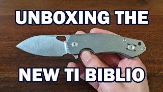 Unboxing the New Thinner Ti Ace Biblio - First Impressions & Quick Comparison