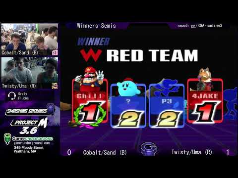 SG Fall 2018 Arcadian Doubles WS - Twisty/Uma (R ) vs Cobalt/Sand (B)