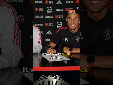 “Better If He Hadn’t Signed” Ole Solskjaer Reflects On Ronaldo’s Return To Manchester United #shorts