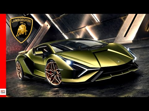 Lamborghini Sian Hybrid Supercar