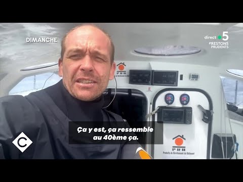 Le sauvetage miraculeux de Kevin Escoffier au Vendée Globe - C à Vous - 01/12/2020
