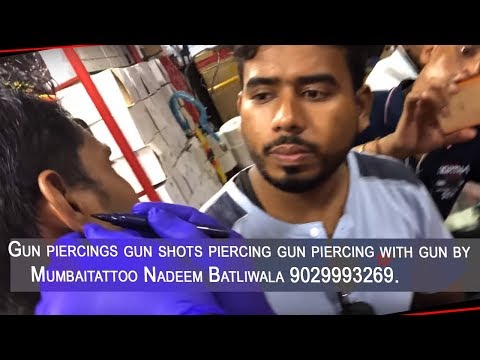 Mumbai Tattoo Sterilized Piercing Gun Studs