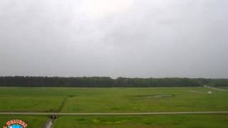 Rotating clouds over NWS Jackson: April 13, 2015