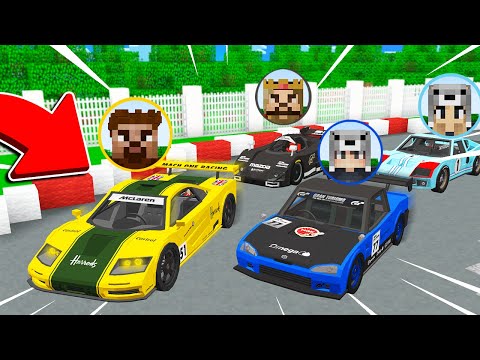 FAKİR AİLE VE ZENGİN AİLE YARIŞ YAPIYOR! 😱 - Minecraft