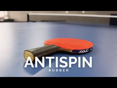 vantagens e desvantagens da BORRACHA ANTISPIN