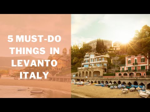 5 Things to Do in Levanto, ITALY 😍!!