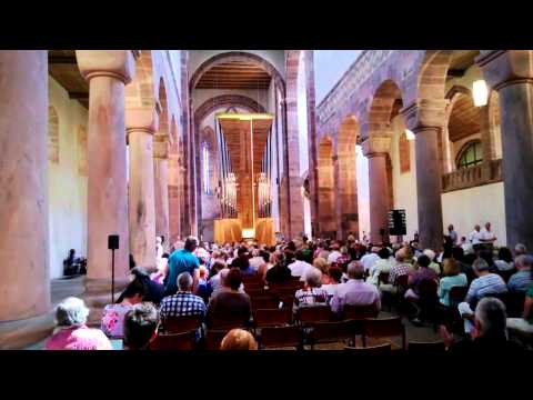 Orgelskulptur Alpirsbach, Orgelverfahrung am 28.07.2013 in der Klosterkirche Alpirsbach, Teil 2