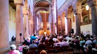 Orgelskulptur Alpirsbach, Orgelverfahrung am 28.07.2013 in der Klosterkirche Alpirsbach, Teil 2