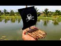 කෝටු වලින් පාරුවක් හදන ලේසිම විදිහ Sailboa