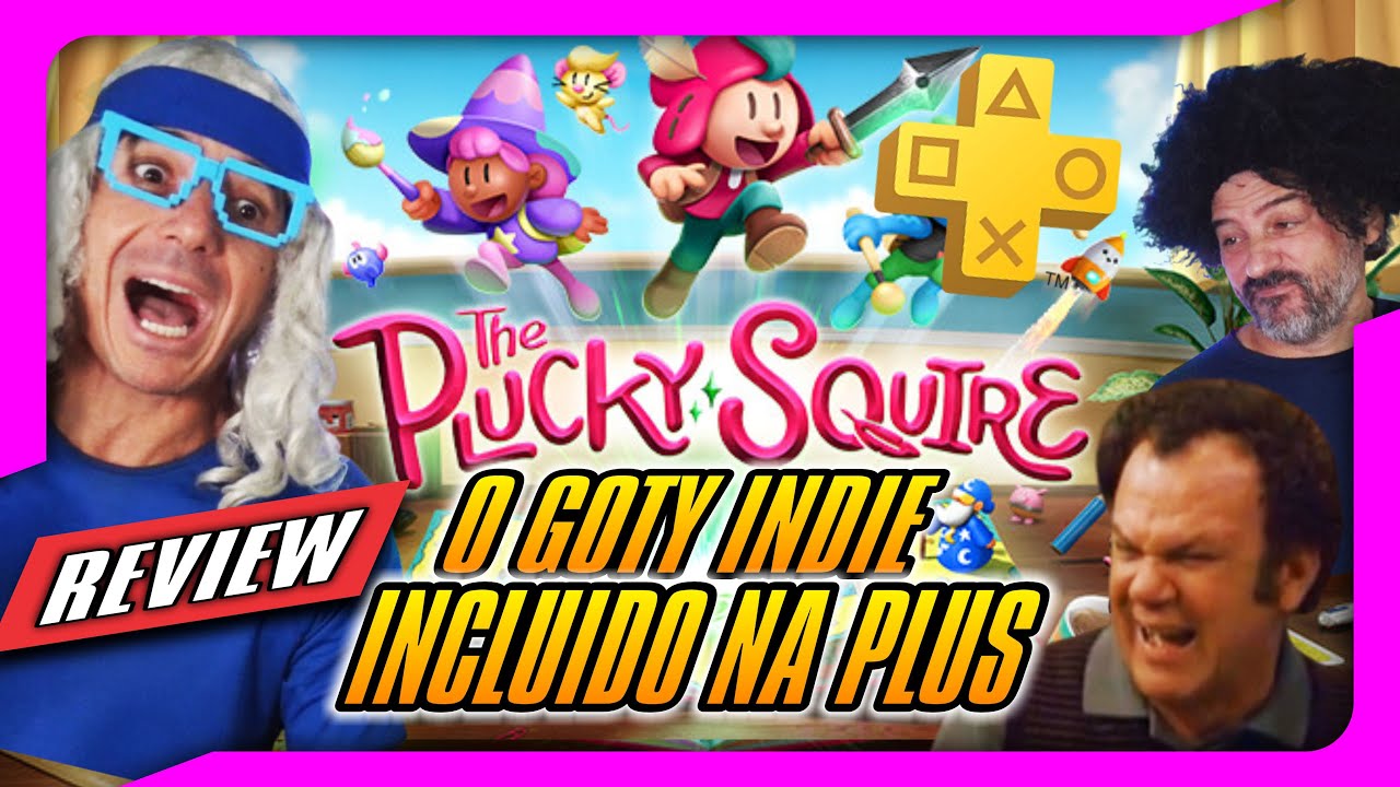 REVIEW The Plucky Squire SERÁ O INDIE GOTY do Ano E INCLUIDO NA PS PLUS #ThePluckySquire
