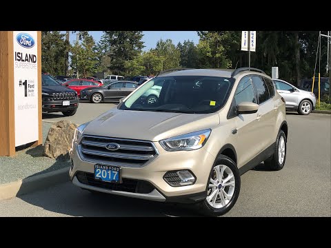 2017 Ford Escape SE W/ Reverse Camera, Hated Seats, Keyless Entry Keypad Review | Island Ford