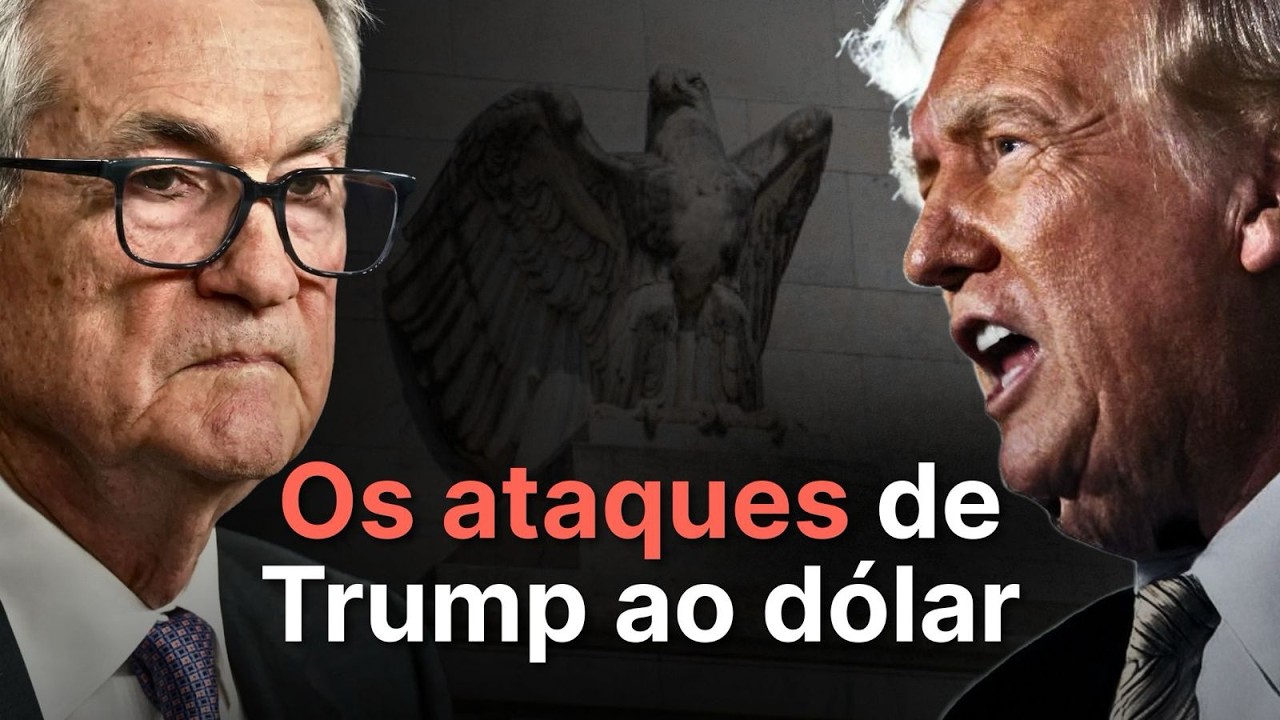 Trump aumenta a pressão sobre Fed e Powell: dólar fraco já!