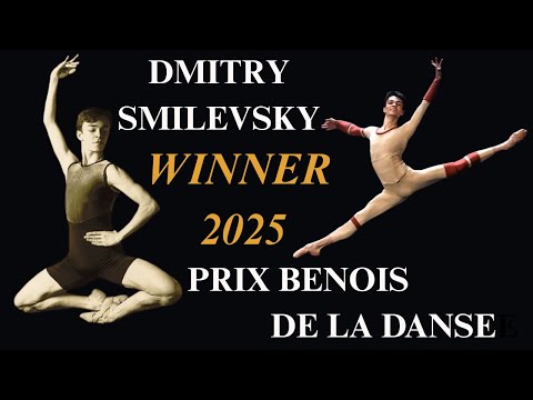 Dmitry Smilevsky 2025 Winner of the Prix Benois de la Danse!
