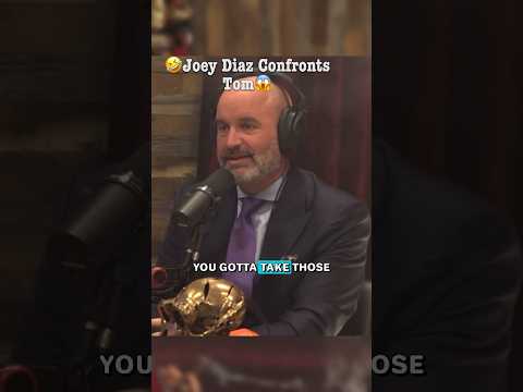 😱Joey Diaz Confronting Tom #podcast #comedy #funny #viral #trending #joerogan #joeydiazclips #sub