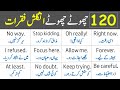 120 Daily Use English Speaking Practice Sentences With Urdu Translation Grammareer