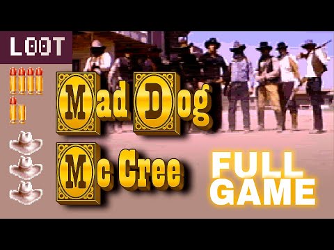 Mad Dog McCree (1990) - Full Walkthrough [With Commentary]