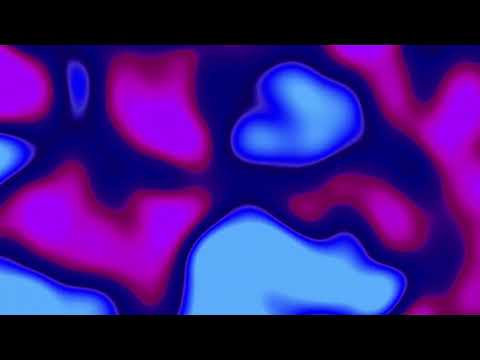 2h Psychedelic Night Cozy Neon Background | Meditation Music 4K