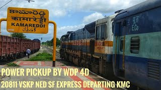 preview picture of video 'Classic Pickup by KjM WDP 4D of 20811 VSKP - NED SF Express departing KMC'